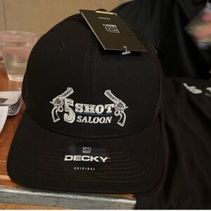5-shot saloon hat. Authentic merchandise from a Purple Heart recipient. New